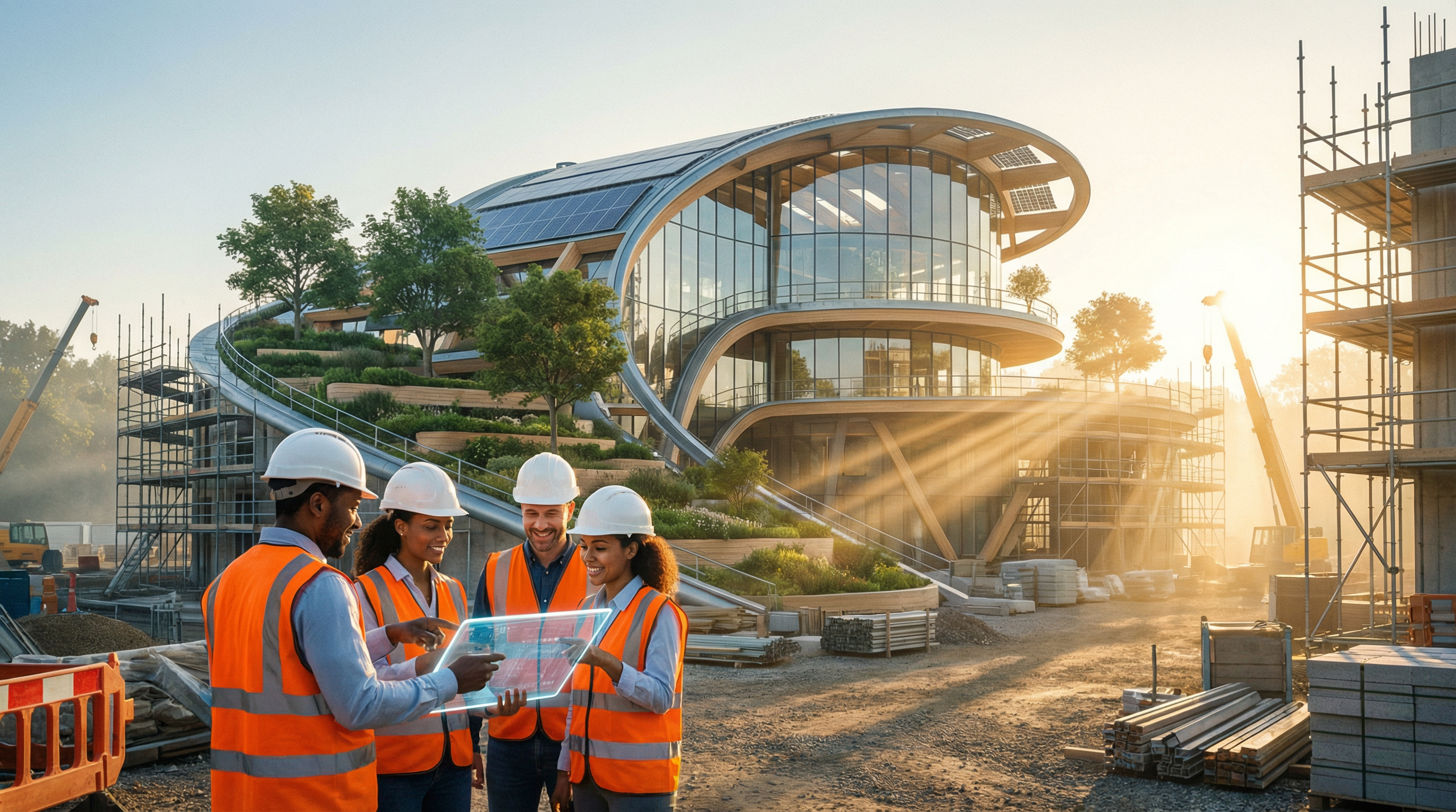Modern Construction Site